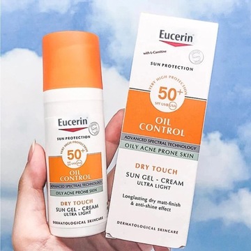 EUCERIN Sun Protection Oil Control Легкий защитный гель-крем SPF 50, 50 мл