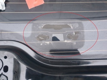 фото thumb №5, Mercedes vito v-klasa w447 447 крышка задняя стекло планка хромированная