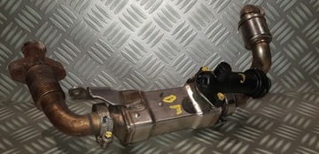 фото thumb №6, Bmw e46 e60 e65 3.0 d m57n радіатор вихлопних газів egr труба термостат 7789790