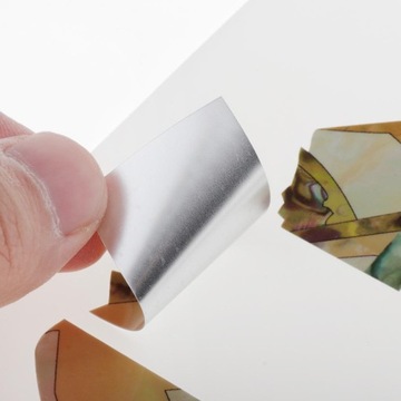 Наклейка-инкрустация на грифе, декор ладов, стиль наклейки 6