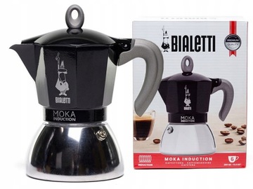 Классическая кофеварка Bialetti Moka Induction 280 мл 6 ст.л.