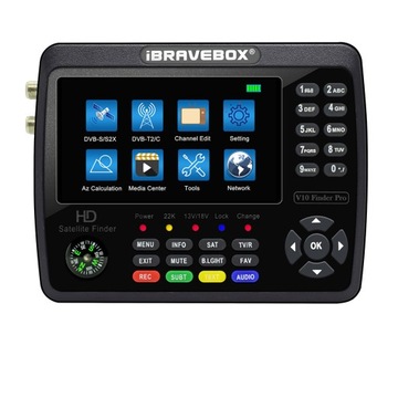IBRAVEBOX V10 Finder Pro H.265 DVB-S2/T2 Расширенный поиск