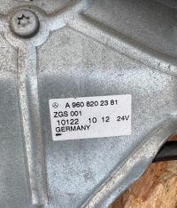 фото thumb №5, Механізм склоочисника + двигунчик mercedes actros mp4 11- 9608202381