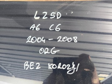 фото thumb №16, Крышка задняя зад audi a6 c6 sedan lz5d 2004-2008 оригинал !!! 2