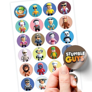 24 НАКЛЕЙКИ SUMBLE GUYS СУПЕР КАЧЕСТВА