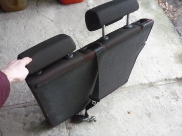 фото thumb №7, Спинка сидіння сидіння правий зад seat leon ii 05-12 бордовий гарний