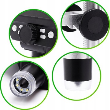 ЦИФРОВОЙ МИКРОСКОП TECHREBAL 1200X LCD HD 1080P 12MP 8 X LED