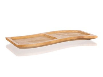 PATTERN TRAY FOOD TARLES BAMBOO Бамбуковое блюдо 28 см