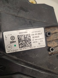 фото thumb №5, Vw t-roc troc lift full led лампа левый перед 2ga941005f