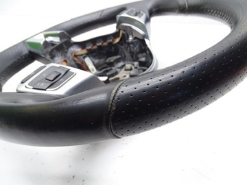 фото thumb №8, Руль кожа стёганая срезанная 1k8419091t vw scirocco iii golf vi