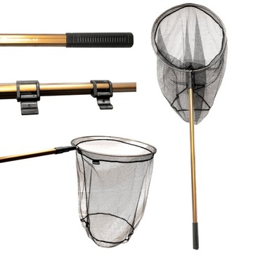 ТЕЛЕСКОПИЧЕСКАЯ РЫБОЛОВНАЯ СЕТЬ С SAHIDO CATCHER 500 CARP FEEDER