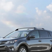 фото thumb №7, Крепления рейлинги крышные rav4 2019-23 алюминий з замком 118 kg багаж