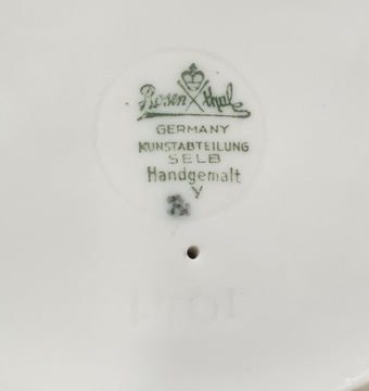 Фарфоровый кот Rosenthal selb Fritz HEIDENREICH