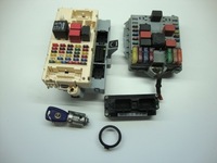 фото thumb №1, Бортовой компьютер набор стартовый fiat punto ii 1,2 8v iaw59f.m3 hw003