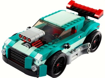 LEGO 31127 Creator 3w1 Uliczna wyścigówka Klocki