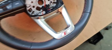 фото thumb №7, Sq5 80a q5 рестайлинг руль с подогревом кожа sline лепестки 80a419091cn