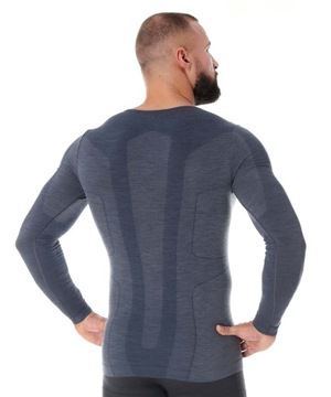 МУЖСКАЯ ФУТБОЛКА BRUBECK COMFORT ИЗ ШЕРСТИ ДЛЯ ТУРИЗМА - L