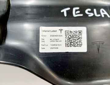 фото thumb №11, Tesla y модель y 22r. оббивка захист na кришка багажника 1536684-00-c