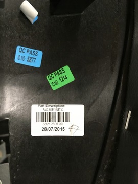 фото thumb №6, Планка захист шкіра dekor панелі infiniti q30 led