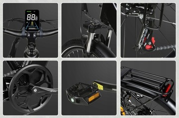 Rower Elektryczny Damski/Męski 250W 15AH 90KM Samebike 27,5