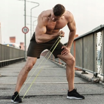 POWER BANDS ЭНЕРГИИ ДЛЯ ТРЕНИРОВОК С СОПРОТИВЛЕНИЕМ – НАБОР ИЗ 4 ШТ.