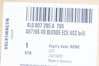 фото thumb №9, Audi q7 4l кронштейн номерного знака реєстраційний na передній бампер 4l0807285at94