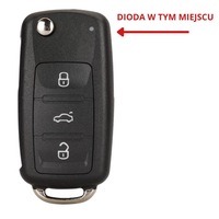 фото thumb №12, Вкладка замка зажигания вкладыш замок зажигания volkswagen caddy golf jetta tiguan touran