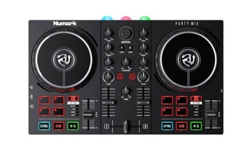 DJ-КОНТРОЛЛЕР NUMARK PARTY MIX 2 MKII со светодиодной подсветкой PARTYMIX + SERATO DJ LITE