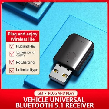 Uniwersalny odbiornik FM Bluetooth 5.1