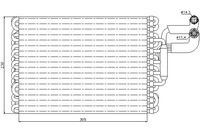 фото thumb №8, Испаритель mercedes e-class w 124 84- 200 / 305x235x70 nis