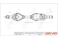 Приводной вал приводная opel corsa 06- l drive+ Цена, фото thumb