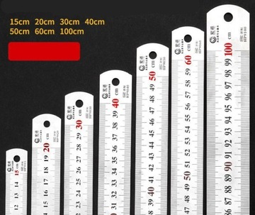 Металлическая стальная линейка Линейка 50 см Линейка 500 мм ЛИНЕЙНЫЙ ИЗМЕРИТЕЛЬ Существенный