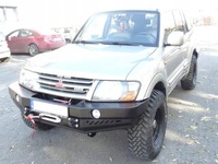 фото thumb №7, Mitsubishi pajero 3 бампер перед сталевий металевий