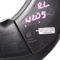 фото thumb №12, Mercedes w205 рамка вікно задні двері ліва захист a2057372300