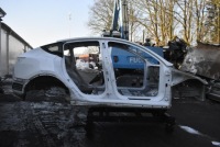 Купити Чверть крила правий задній лонжерон стійку  поріг ppsw tesla model y, фото thumb