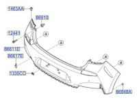 фото thumb №1, Hyundai i30 fastback n n-line 17-20 бампер t góra