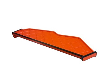 фото thumb №7, Полка столик volvo euro6 fh4 fh 4 большая max низкая кожзам - eco кожа стёганая