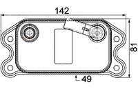 фото thumb №1, Hella радіатор оливи volvo c30 t5