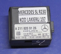 фото thumb №1, Модуль сигнализация mercedes sl r230 a2118209126