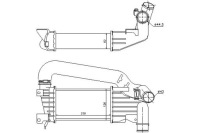 Купить Радиатор интеркулер nissens 96592, фото thumb