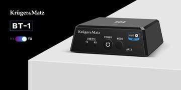Odbiornik nadajnik Bluetooth Kruger&Matz apt-X