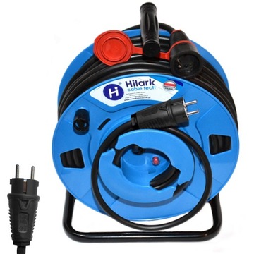 H07RN-F УДЛИНИТЕЛЬ НА БАРАБАНЕ 3x1,5 25М РЕВЕРС