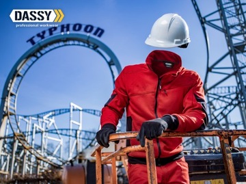 Мужская рабочая толстовка на молнии Dassy Velox L