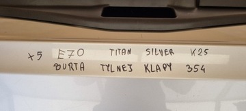 фото thumb №15, Bmw x5 e70 боки кришки зад задньої titan срібний колір 354