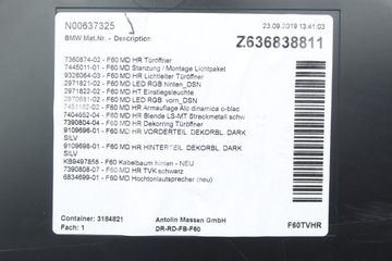 фото thumb №8, Боковина двері праві зад mini f60 countryman