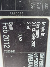 фото thumb №10, Дверь правая задние зад bmw x1 e84 354