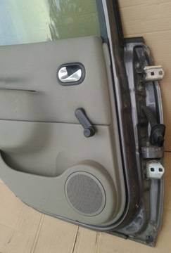фото thumb №13, Двері лівий зад ліві задні renault scenic 2 ii 03-09 графітові tec68