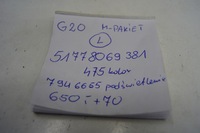 фото thumb №16, Молдинг порог левая 475 bmw g20 m-pakiet 320i