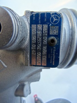 фото thumb №16, Mercedes турбонагнетатель w447 w906 2.2d a6510901686
