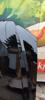 фото thumb №11, Капот крышка сталь стальной audi a6 c8 od 03.2018r код краски ly9t